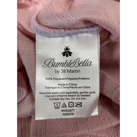 Bumblebella by Jill Martin Dreamy Pointelle Tank & Pant Set Womens XS Blush NEW - Picture 8 of 9